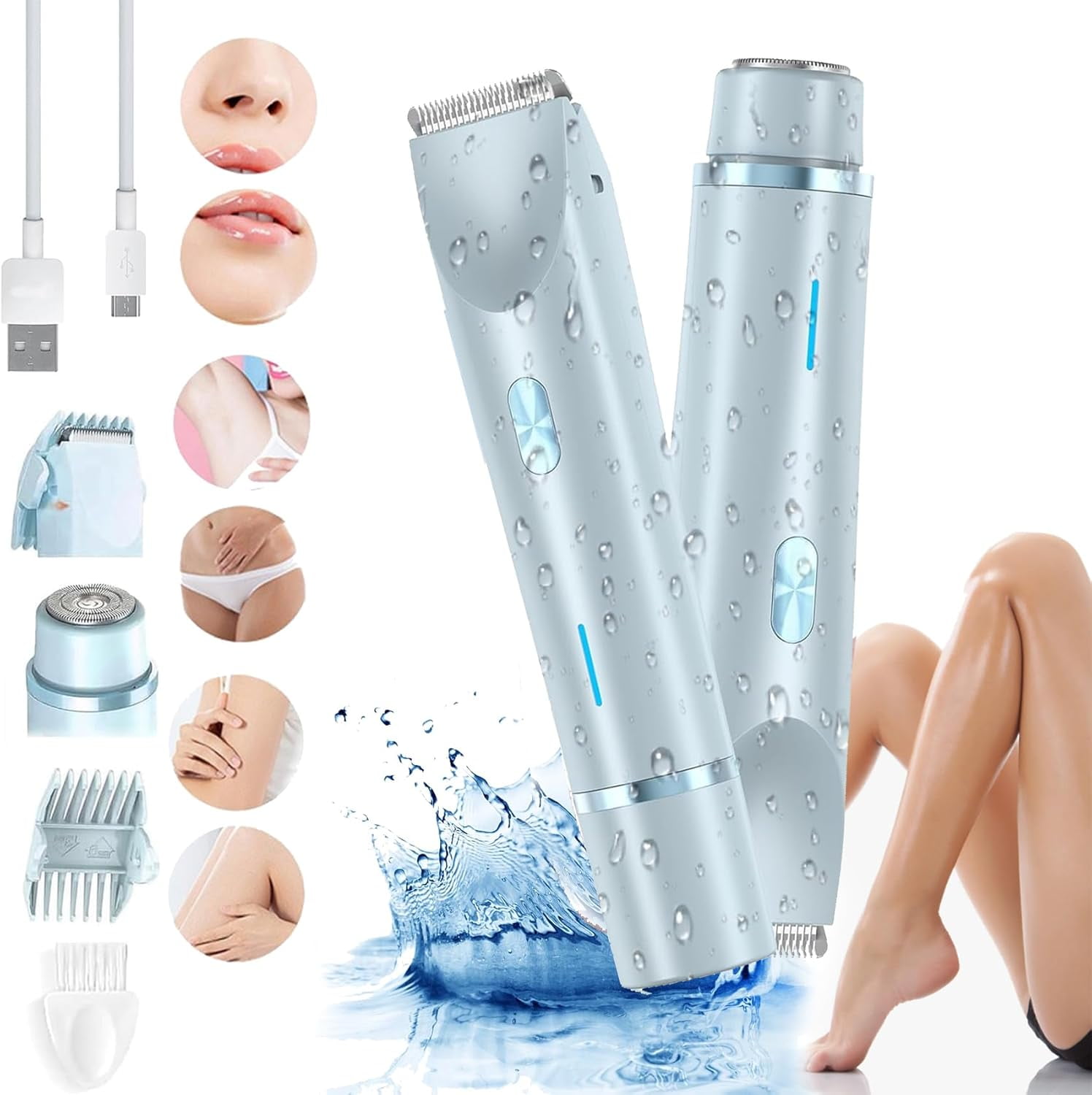 Bald Cat Razor for Women - Bald Cat Razor Bikini Trimmer, Woman Bald ...