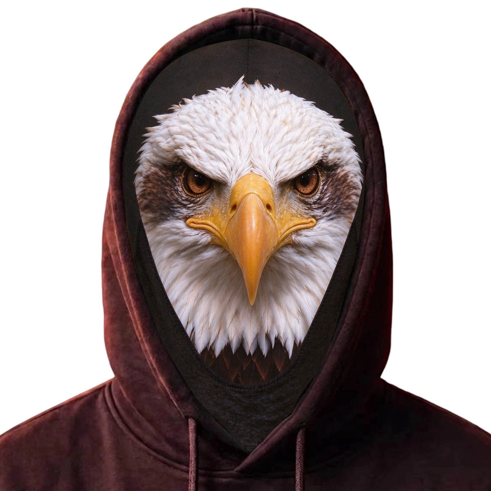 Bald Eagle 3D Print Full Face Balaclava, Wildlife Pattern Ski Mask for ...