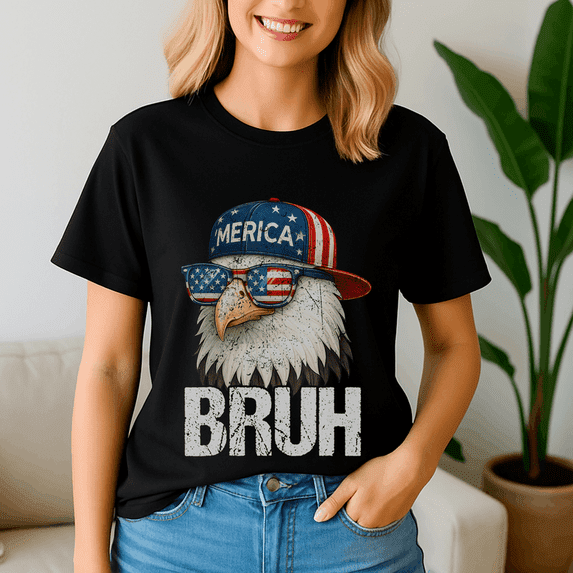 Bald Eagle 4Th Of July, Independence Day, Fourth Of July,4 Of July Shirt, Memorial Day Gift, Usa Flag, Fireworks Shirt, Stars And Stripes Tee, Patriotic Tshirt