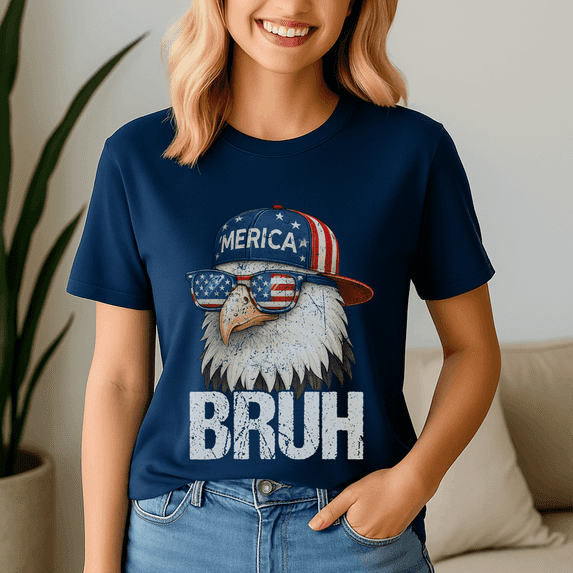 Bald Eagle 4Th Of July, Independence Day, Fourth Of July,4 Of July Shirt, Memorial Day Gift, Usa Flag, Fireworks Shirt, Stars And Stripes Tee, Patriotic Tshirt