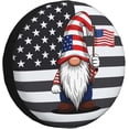 thumbnail image 1 of Bald Eagle American Flag Spare Tire Cover Patriotic USA Independence Day Wheel Protectors Weatherproof Universal Wheel Cover Fit for Rv SUV Travel Trailer Camper Truck July 4th Gifts, 1 of 10