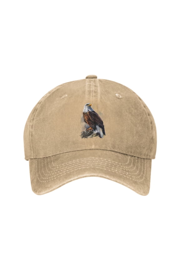 Bald Eagle Baseball Caps for Men Women Adjustable Casual Trucker Hats for Fishing Outdoor Activities Fashion Hats