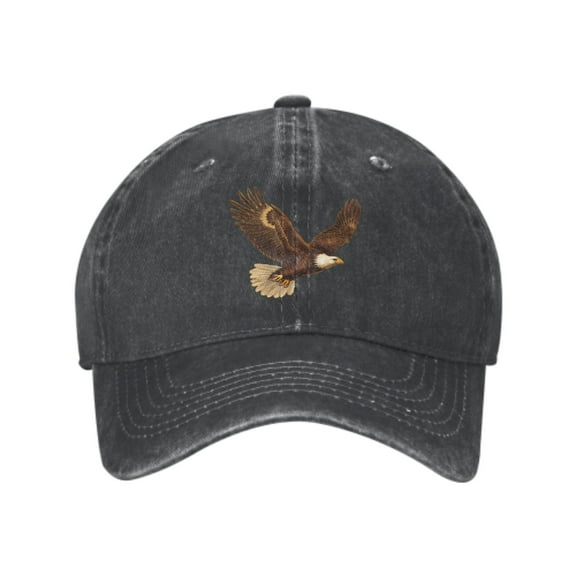 Bald Eagle Baseball Caps for Men Women Adjustable Casual Trucker Hats for Fishing Outdoor Activities Fashion Hats