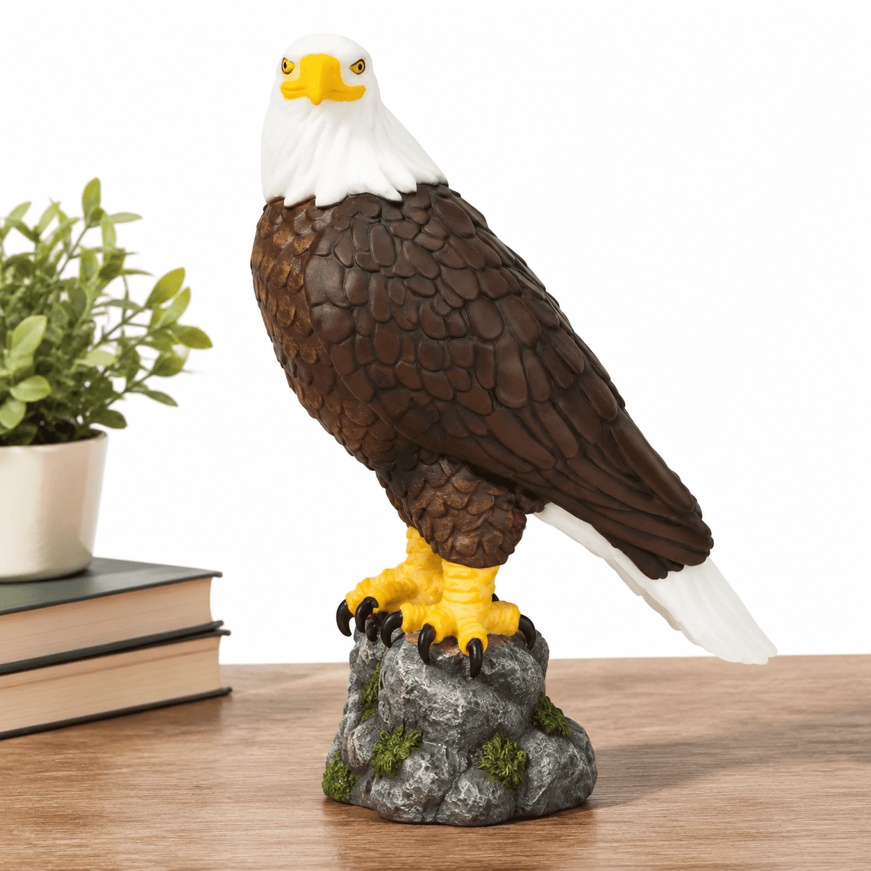 Bald Eagle Christmas Tree Topper - Large Patriotic Holiday Decoration ...