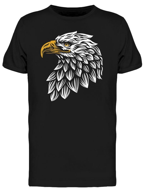 Bald Eagle Face Portrait. T-Shirt Men -Image by Shutterstock, Male XX-Large