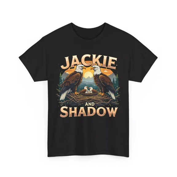 Bald Eagle Family Shirt, Jackie and Shadow Bald Eagle Lovers Women Men T-shirt