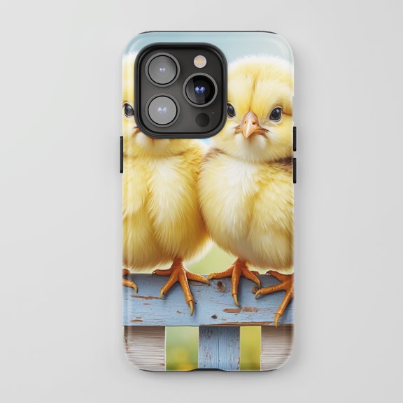 Bald Eagle For All iPhone Series Tough Phone Case Realistic Wildlife Black White