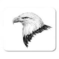 thumbnail image 1 of Bald Eagle Head Sketch in a Detailed Side View Drawing Mousepad Mouse Pad Mouse Mat 9x10 inch, 1 of 3