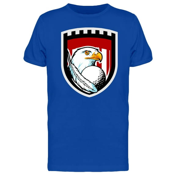 Bald Eagle Heraldic Art Tee Men's -Image by Shutterstock