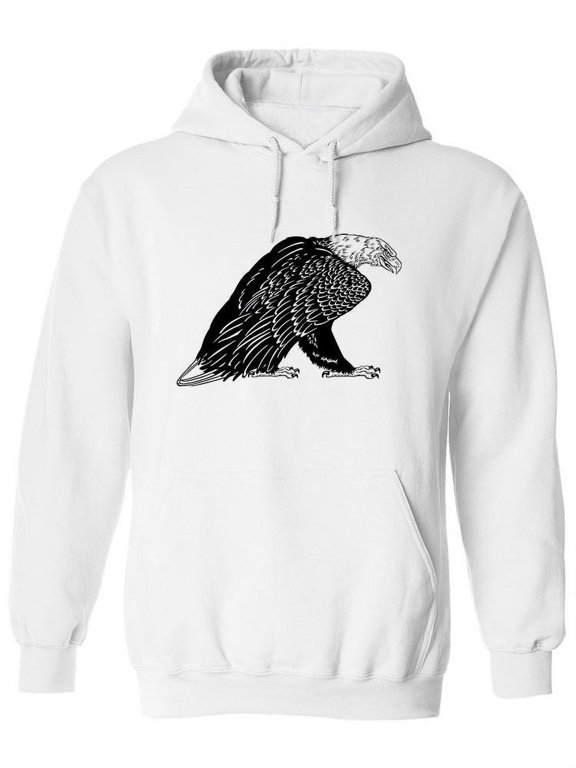 Bald Eagle. Hoodie Women -Image by Shutterstock, Female Medium