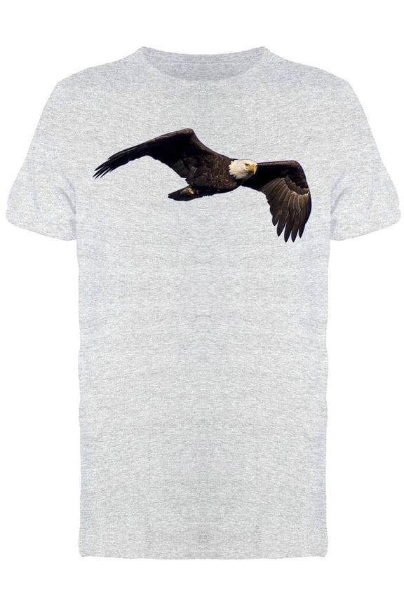 Bald Eagle: In Flight T-Shirt Men -Image by Shutterstock, Male Small