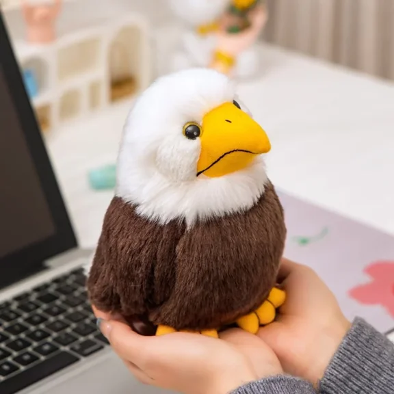 Bald Eagle Plush-Stuffed Animal-Plush Toy-Gifts for Kids-Cuddlekins 7 Inches