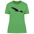 thumbnail image 1 of Bald Eagle Soaring The Sky T-Shirt Women -Image by Shutterstock, Female x-Large, 1 of 2
