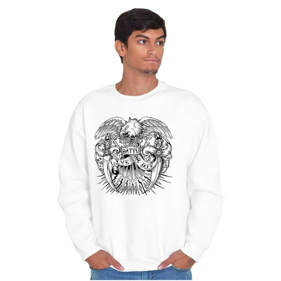 Bald Eagle Traditional American Sweatshirt for Men or Women Brisco Brands X