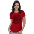 thumbnail image 1 of Bald Eagle Traditional American Womens Slim Fit Graphic Tee Brisco Brands X, 1 of 4