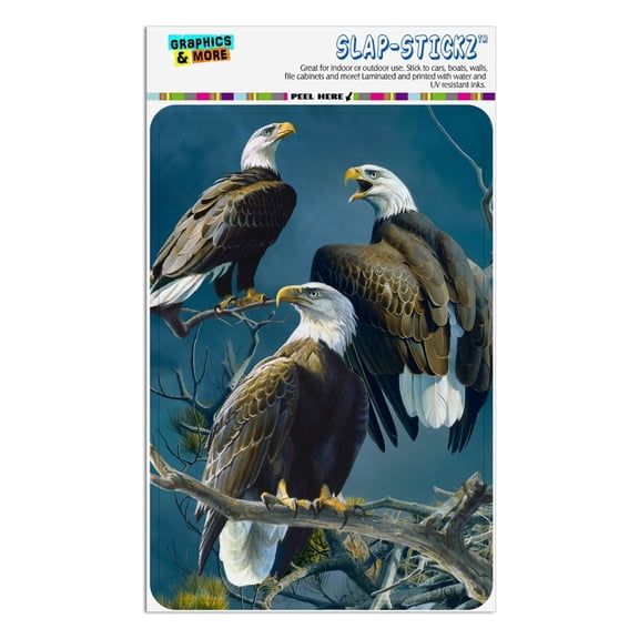Bald Eagle Tree Top Gathering Home Business Office Sign