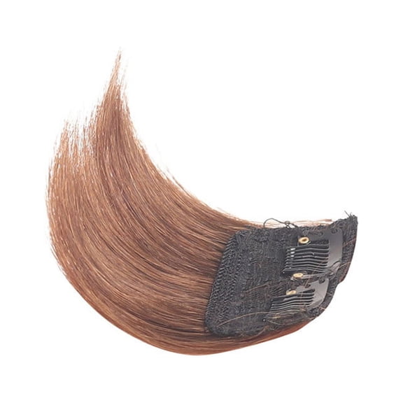 Hair Extensions Pad Hair Bald Fashion Wig - Real Cover Real Fringe Heat Wig for Effortless Style and Versatile