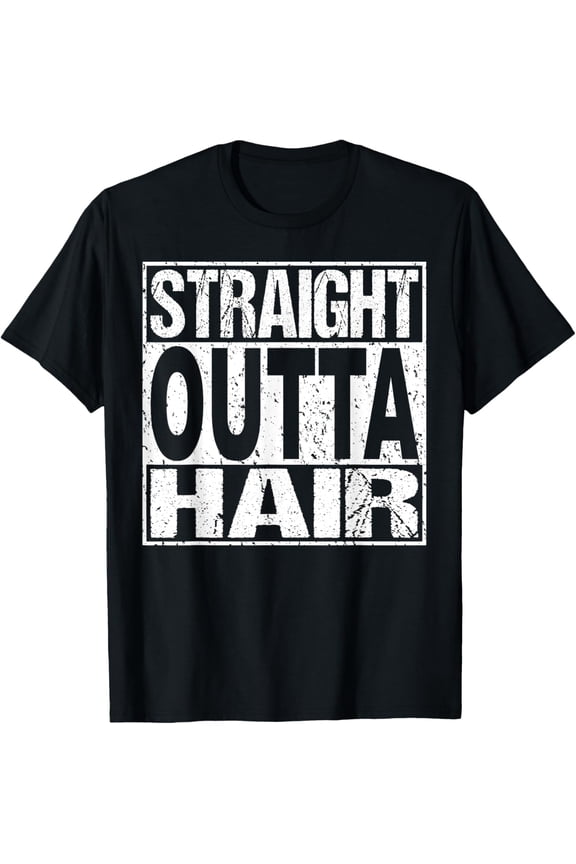 Bald Guy T Shirt Hair Loss Baldness Funny Joke Gift T-Shirt