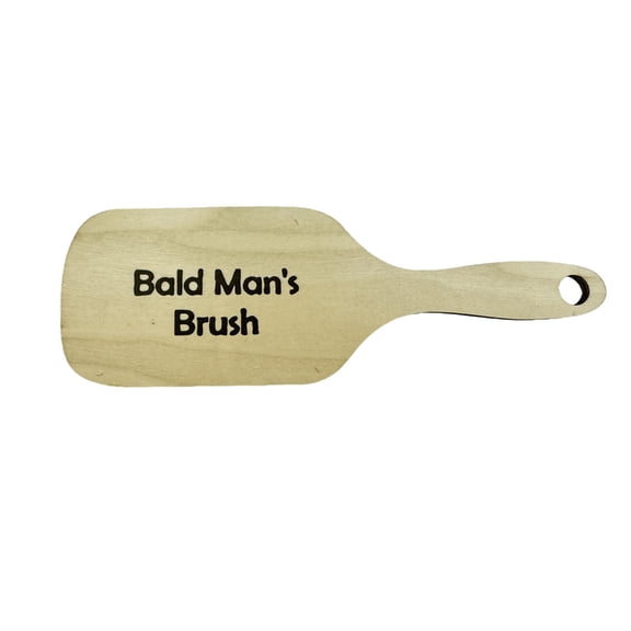 Bald Man Joke Hairbrush Bald Man Hair Comb Funny Bald Man Grooming Tool