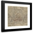 thumbnail image 1 of Baldassare Franceschini 15x15 Black Modern Framed Museum Art Print Titled - Design for an Easter Altar (1645 - 1649), 1 of 5