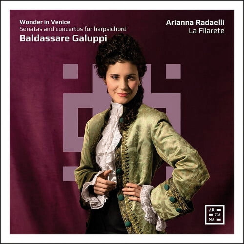 Piercarlo Sacco - Wonder in Venice - Galuppi: Sonatas & Concertos for Harpsichord - Music & Performance - CD