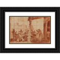 thumbnail image 1 of Baldassarre Franceschini 24x17 Black Ornate Framed Double Matted Museum Art Print Titled: Wine is (1640), 1 of 5