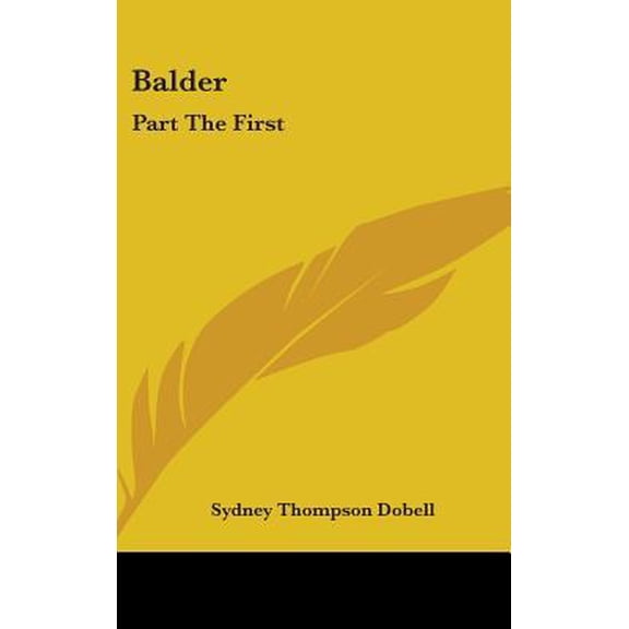 Balder: Part the First Hardcover
