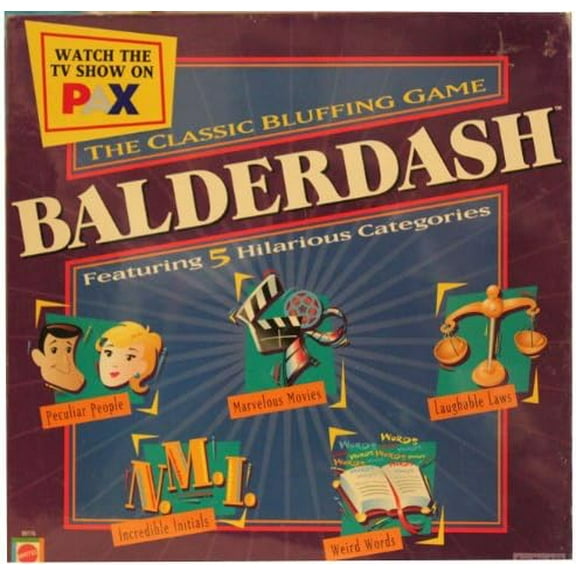 Pre-Owned Balderdash Bluffing Board Game, New Sealed Box, 2003 Version