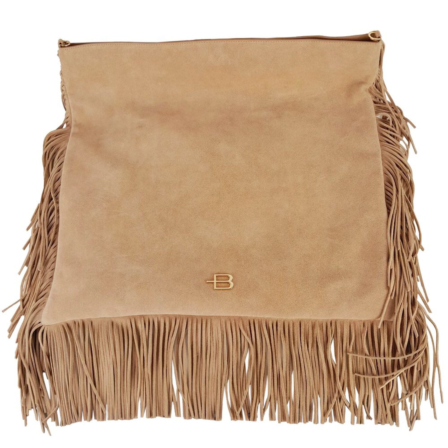 Baldinini Trend Brown Cowhide Women Handbag