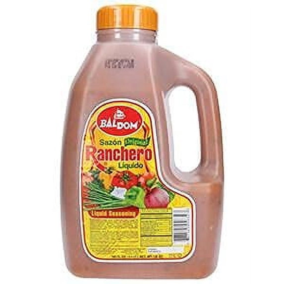 Baldom Ranchero Liquid Seasoning, AKF18 Dominican Style Sauce, 120 oz bottle, 120 iz