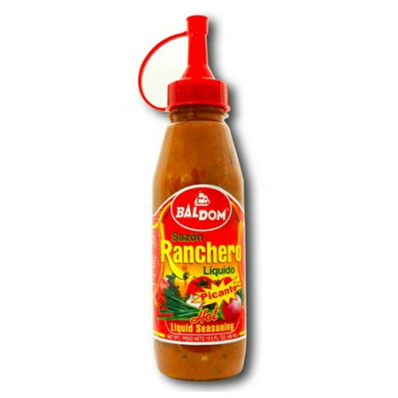 Baldom Sazon Ranchero Liquid Picante/Hot Seasoning 15.5 Ounces