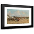 thumbnail image 1 of Baldomero Galofré 24x17 Black Modern Framed Museum Art Print Titled - The Country Fair, 1 of 5