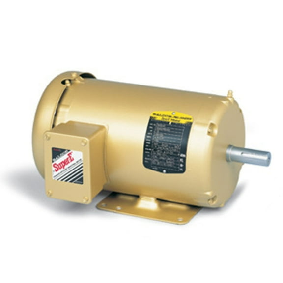 Three-Phase General Purpose Motor, 1 1/2 HP, 145T Frame, 208-230/460V AC Voltage