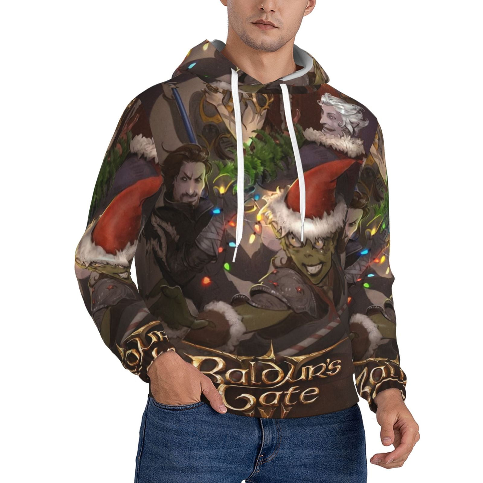 Baldurs Gate Hoody Unisex Ptinted Hoodies Long Sleeve