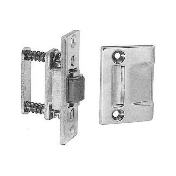 Baldwin 00430031 Roller Latch, Non-Lacquered Brass