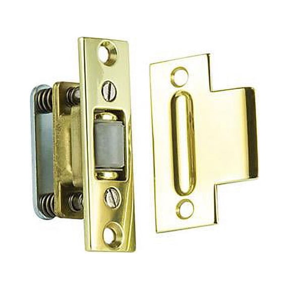 Baldwin 00432030 Roller Latch, Polished Brass