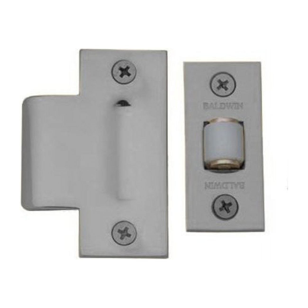 Adjustable Satin Nickel Roller Latch for Cabinets and Doors