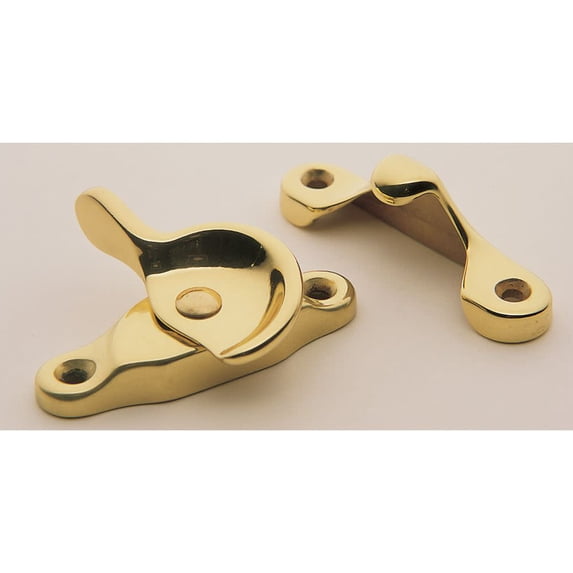 Baldwin Estate 0452.003 Solid Brass Sash Lock in Lifetime Polished Brass