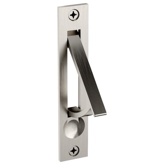 Baldwin 00465056 Edge Pull, Satin Nickel with