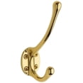 thumbnail image 1 of Baldwin 00742003 Costume Hook, Polished Brass, 1 of 1