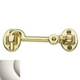 thumbnail image 1 of Baldwin 00951140 3.5 in. Cabin Door Hook, Polished Nickel, 1 of 1