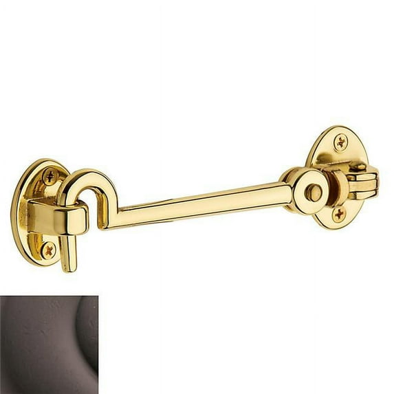 Baldwin 00952412 Cabin Door Hook, Distressed Venetian Bronze