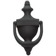 thumbnail image 1 of Baldwin 0102 Colonial Style Solid Brass Door Knocker - Black, 1 of 3