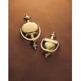thumbnail image 1 of Baldwin 0102055 Colonial Style Solid Brass Door Knocker - Nickel, 1 of 2