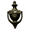 thumbnail image 1 of Baldwin 0103050 Colonial Style Solid Brass Door Knocker - Black, 1 of 7