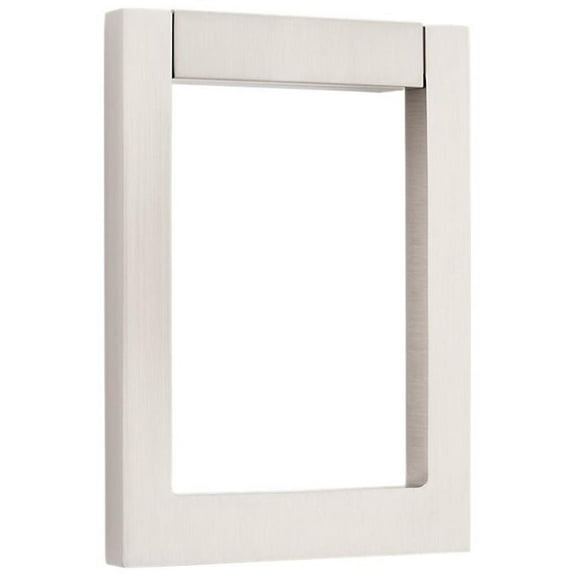 Baldwin 0183056 Contemporary Rectangular Door Knocker From The Estate Collection - Nickel