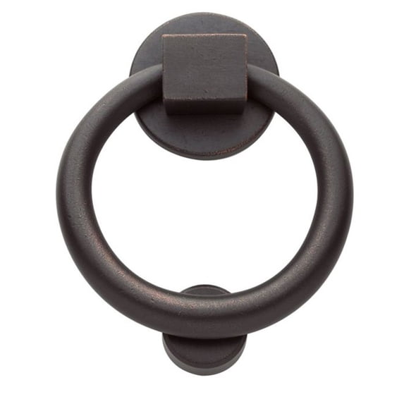 Baldwin 0195.412 Ring Knocker, Distressed Venetian Bronze