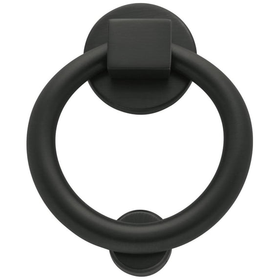 Baldwin 0195112 Ring Style Solid Brass Door Knocker - Bronze