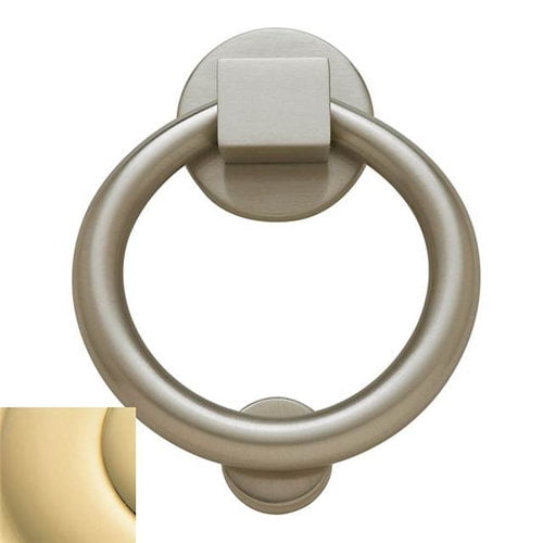 Baldwin 0195030 Ring Door Knocker, Polished Brass