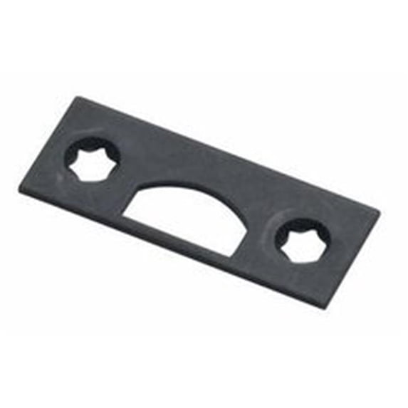 Baldwin 0310031MORT Mortise Strike Unlacquered Brass Finish